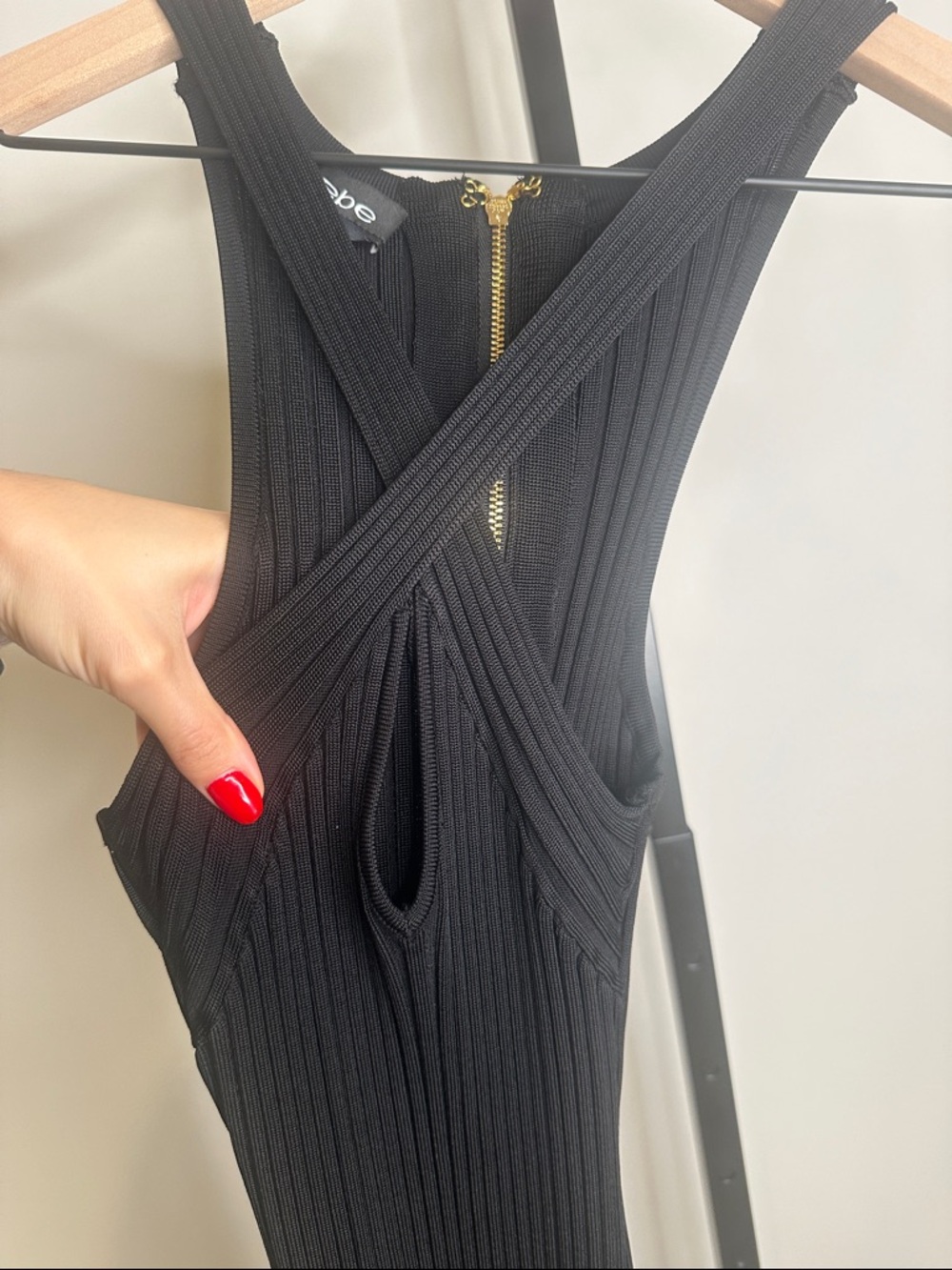BEBÉ Black Dress